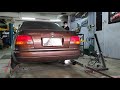 Toyota Corolla GT AE111 4AGE 20V Blacktop 6 speed Dyno Run with Ganador Vertex Rapido muffler