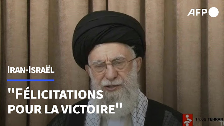 Khamenei salue la "victoire" de l'Iran après le cessez-le-feu avec Israël | AFP