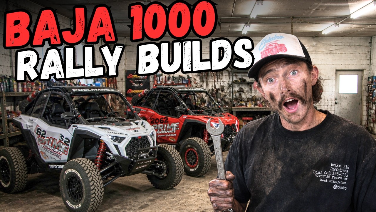Baja 1000 Rally Edition Ep 1 Building the Rally Cars - YouTube