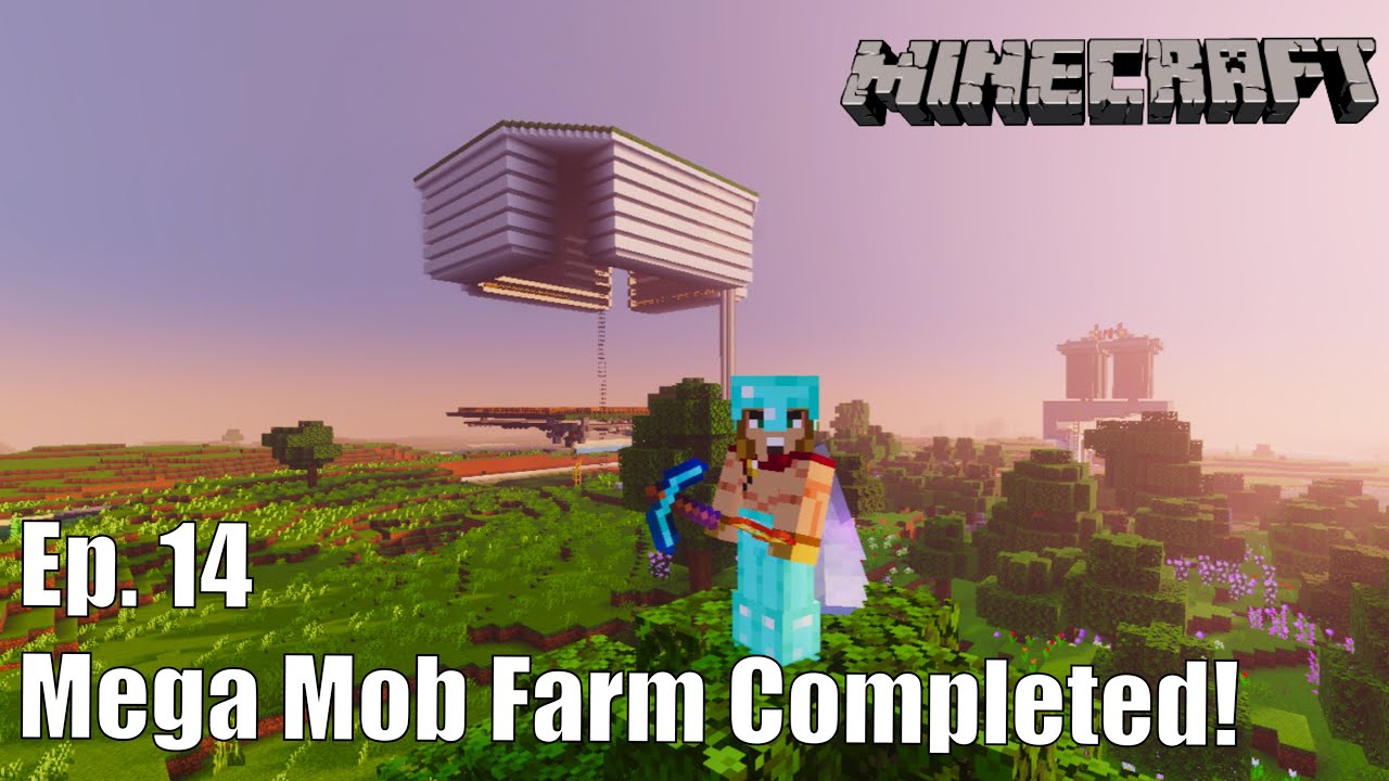 ClockCraft Season 2 Ep. 14 - Mega Mob Farm Completed!