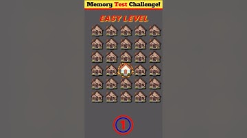 Memory Test || Riddles And Puzzles For Iq Test || part 10|| #shorts #quiztime