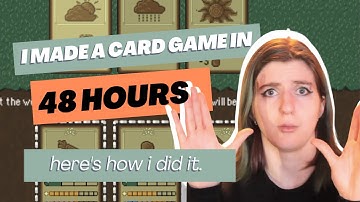 I made a Card Game about Farming in 48 hours for Ludum Dare