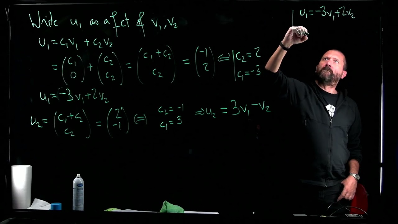 UofM - MATH 2740 - Lecture 11 - Part 2 - Examples of change of basis