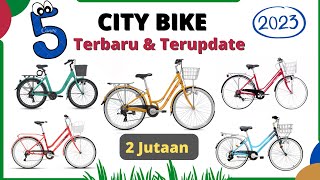 Terbaru 2023 !! Rekomendasi City Bike / Sepeda Keranjang | Harga 2 Jutaan 🤤 #shorts #review#citybike