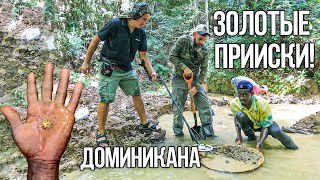 видео: Золото прямо под ногами! Собираем золотые самородки и моем на золотых приисках в джунглях Доминиканы картинка: Золото прямо под ногами! Собираем золотые самородки и моем на золотых приисках в джунглях Доминиканы
