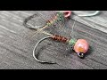 Euro nymphing - flashback Pheasant tail soft hackle euro nymph