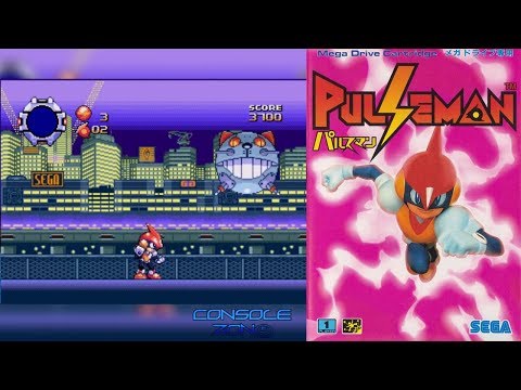 Pulseman (Пульсмен) - прохождение игры (Sega Mega Drive, 16-bit)
