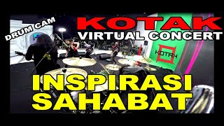 KOTAK - INSPIRASI SAHABAT (best part interlude drum pattern) | Drum Cam | gilang_nr | maxtream 2020
