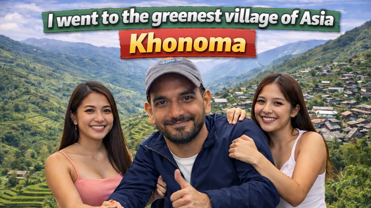 I went to the greenest village of Asia! Popat Hogya 😜🏘️