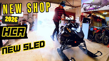 NEW SLED & NEW SHOP | 2026 858 HCR / Sled Shop Setup