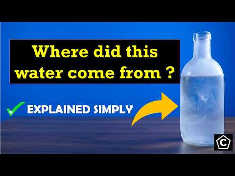 Why Does Water Droplets Appear on a Cold Glass? | Condensation Explained