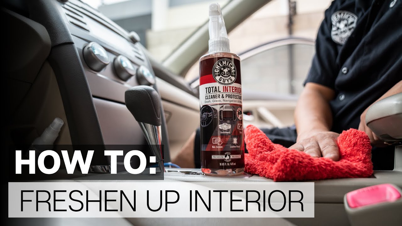 Chemical Guys - Deep clean your interior surfaces with