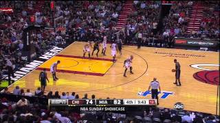 Bulls @ Heat 1/29/12: How Derrick Rose And LeBron James Choked On The Same Bone