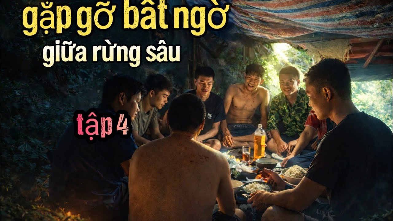  Tập4: Phát Hiện Căn Lều Bí Ẩn Giữa Rừng Sâu | Nhật Ký Rừng Sâu 2026#survival#sinhton #camping 