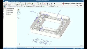 DesignSpark Mechanical - Material properties in the BoM table