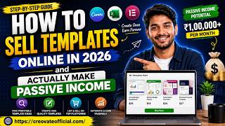 How to Sell Templates Online in 2026 & Make Passive Income (Step-by-Step)