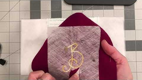 HOW TO TRANSFER A DESIGN ON WOOL FABRIC