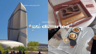 Uni dairies 🧾يوميات طالبة في جامعة الإمام ، اول رحله بالتخصص، اول اثر لي، مافن موز