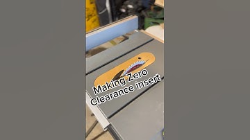Zero Clearance Insert for Dewalt table saw
