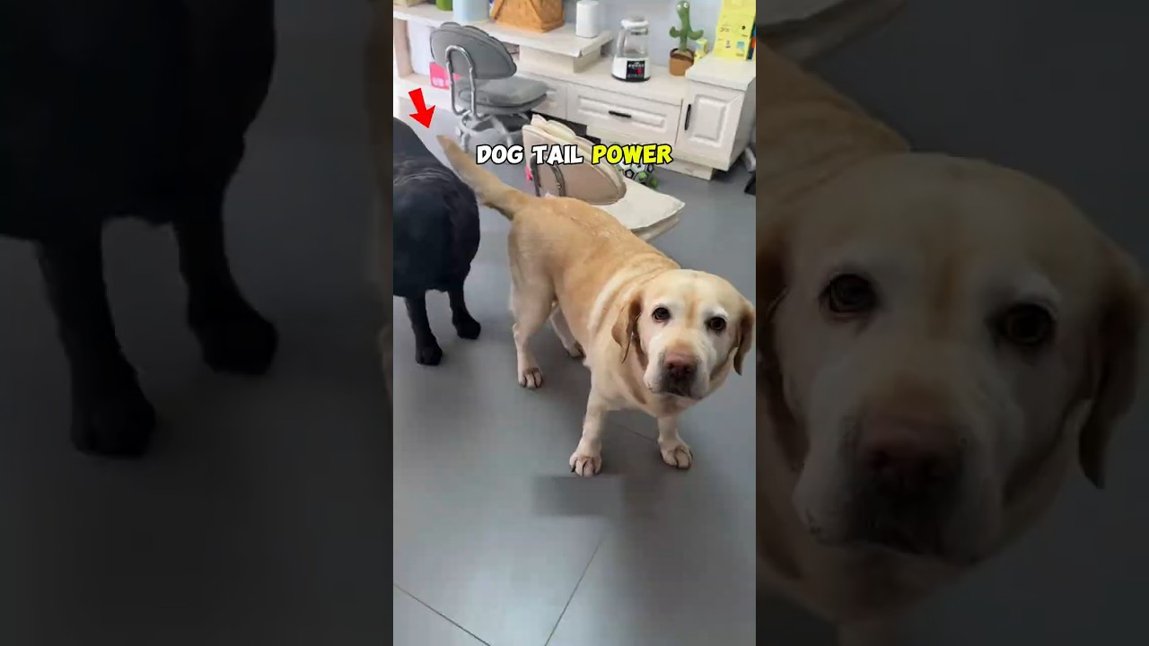 This Dog’s Tail Has Magic 🐶