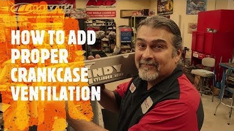 How to add proper crankcase ventilation.