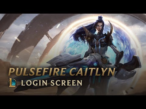 Pulsefire Caitlyn | Login Screen - League of Legends