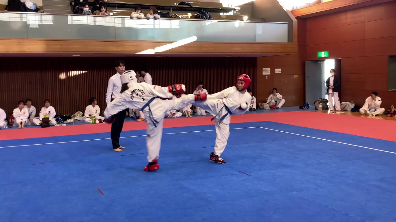1st JAPAN CUP（Day2）Sparring 16-35 years old Female Micro weight