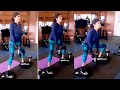 Actress Manchu Lakshmi shares workout video