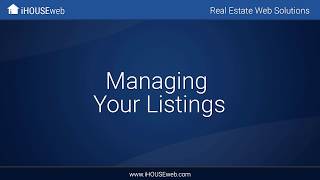 Managing Your Listings