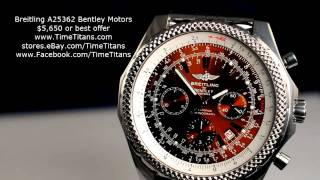 Breitling for Bentley A25362 Bronze Dial 30 Seconds Chrono