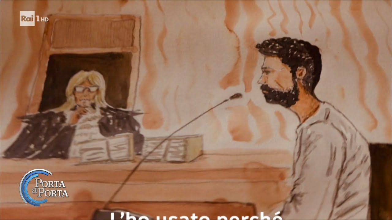 Delitto Giulia Tramontano, le 5 ore di interrogatorio di Impagnatiello -  Porta a porta 28/05/2024