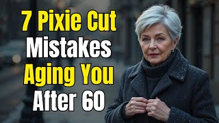 Stop These 7 Pixie Cut Mistakes After 60 – They’re Aging You Fast!
