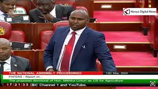 'I knew CS Linturi's impeachment was dead on arrival,' MP Junet Mohammed says!