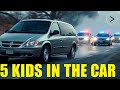 Five Kids, One Van, and a High-Speed Escape! #police #bodycam #cops #dashcam