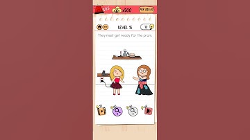 They must get ready for the prom - Prom Dates - Brain Test 2 - Level 15