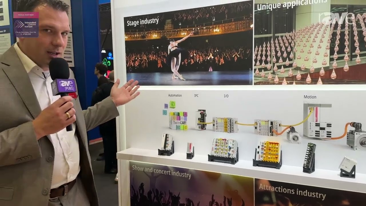 ISE 2026: Beckhoff Features EtherCAT Ethernet Technology for Entertainment and Production Industries