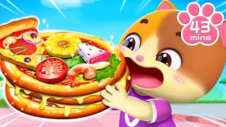 my special pizza abc song kids songs nursery rhymes meowmi family show
