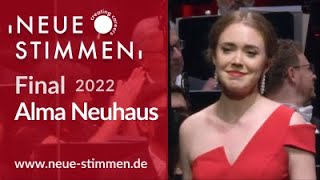 NEUE STIMMEN 2022 – Final: Alma Neuhaus sings &quot;Parto, parto&quot;, La Clemenza di Tito, Mozart