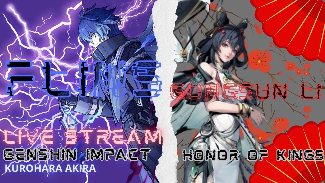 [LIVE]HOK Cosplay Luna TianX setelah itu genshin|Genshin impact&hoonor of kings