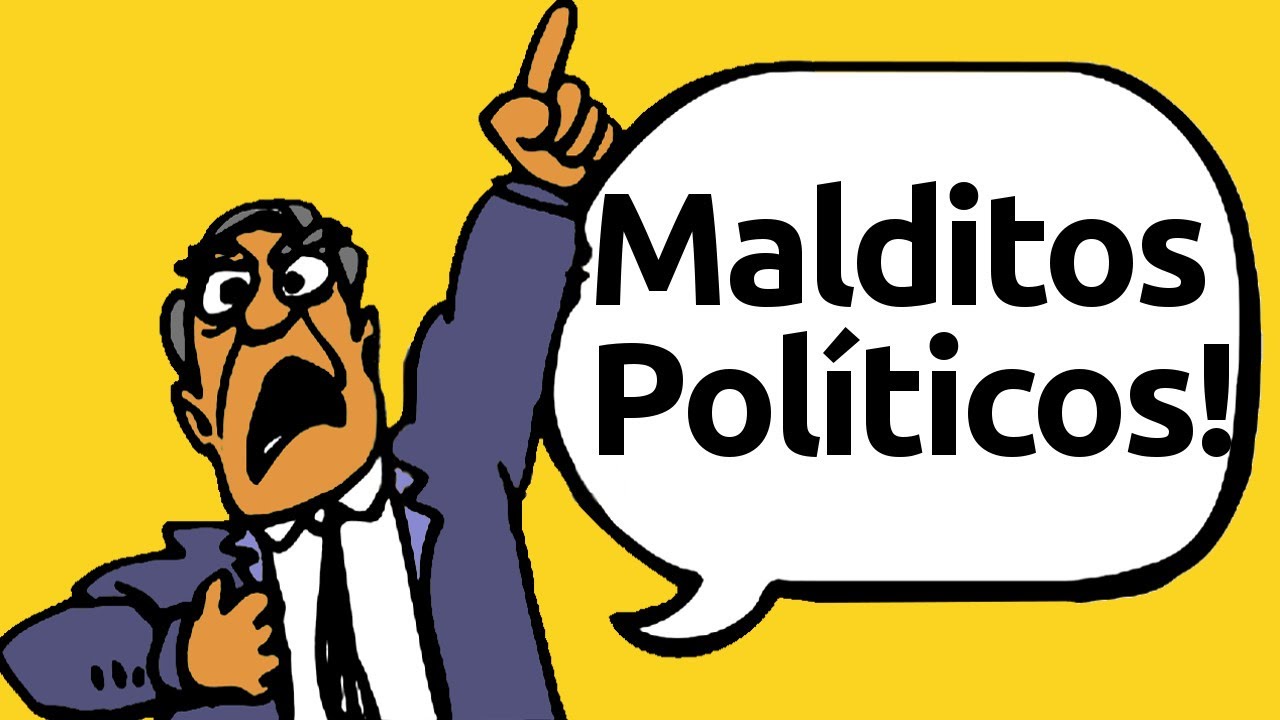 Malditos Políticos! ceticismo profissional