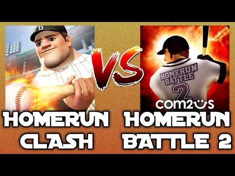 Homerun Clash Vs Homerun Battle 2 | Homerun Clash | Homerun Battle 2 | Gameplay FHD