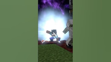 MINECRAFT but Herobrine Guards the End Portal #shorts #minecraft