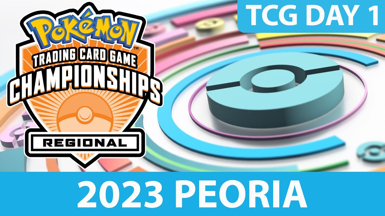 2023 Pokémon Peoria Regionals TCG Day 1 YouTube