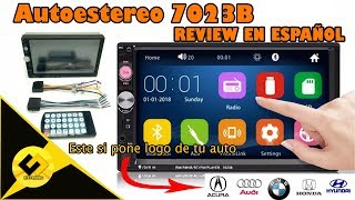 7023B Car Radio Review - YouTube