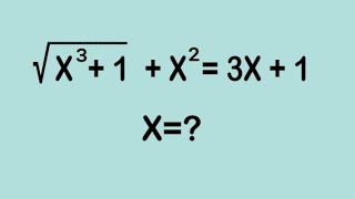 A Nice Radical Problem l math for competitive exams l olympiad mathematics 
