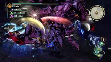 Toukiden 2 Gameplay Side Quest Boss : No Commentary