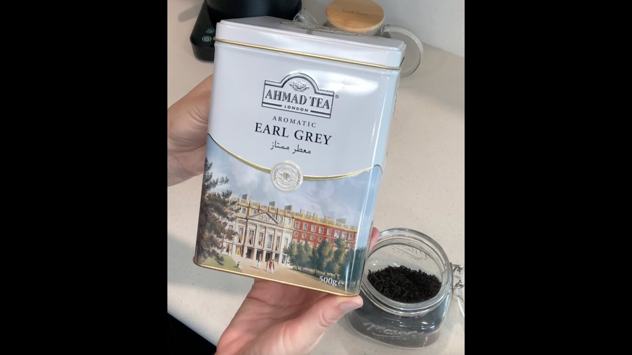 Ahmad London, Earl Grey Loose Leaf Tea, Ceylon Caddy, 17.6oz