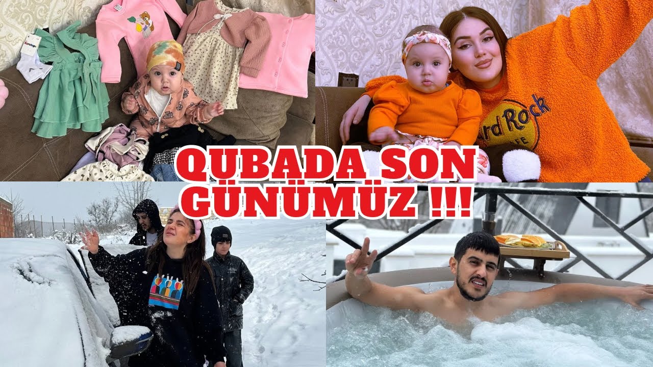 Qubada Son Günümüz | Əyləncə İlə Yanaşı Çətin Anlar 😱🥶
