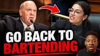 Hell BREAKS Loose as AOC Tried to SILENCE Him — Then Homan WENT OFF