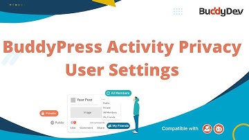 BuddyPress Activity Privacy User Settings | BuddyPress Activity Privacy Plugin